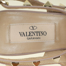 Valentino Ivory Cream Rockstud Caged Ankle Pump 35