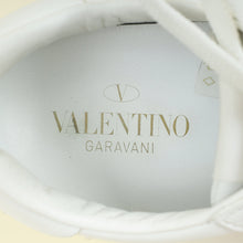 Valentino Bicolor Open Rockstud Sneaker 36.5
