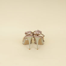 Valentino Light Grey Rockstud Caged 100 Pumps 36.5