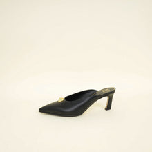 Valentino Black One Stud Mules 36
