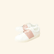 Valentino Bicolor Open Rockstud Sneaker 36