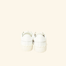 Valentino Bicolor Open Rockstud Sneaker 36