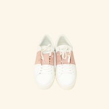 Valentino Bicolor Open Rockstud Sneaker 36