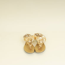 Valentino Gold Atelier Gladiator Sandals 37.5
