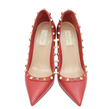 Valentino Red Rolling Studs Pump 37.5