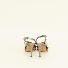Valentino Metallic Bronze Olive Rockstud D'Orsay Slingback 37.5