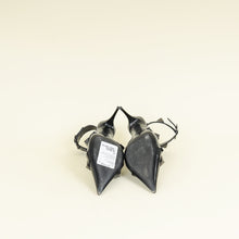Valentino Black Roman Stud Ankle Strap Pump 37