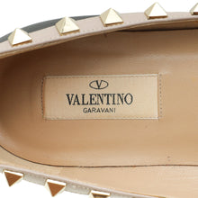 Valentino Black RockStud Flat Ballerina 37