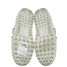Valentino Bicolor Rockstud Star Print Open Sneaker 38.5