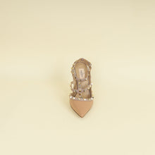 Valentino Nude Rockstud Caged Ankle Strap Pump 38.5