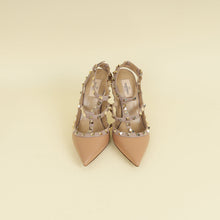 Valentino Nude Rockstud Caged Ankle Strap Pump 38.5