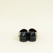 Valentino Black Vlogo Chain Loafer 38.5
