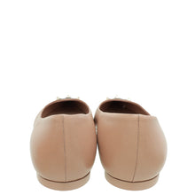 Valentino Bicolor Rockstud Alcove Ballet Flats 38