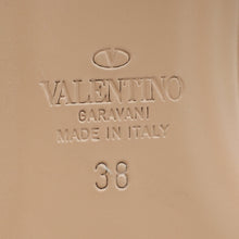 Valentino Bicolor Rockstud Alcove Ballet Flats 38