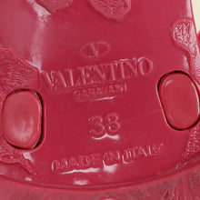 Valentino Pink Rockstud Bow Slippers 38