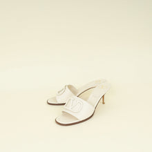 Valentino Cream VLogo Slides Mules 38
