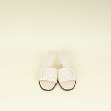 Valentino Cream VLogo Slides Mules 38