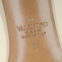 Valentino Cream VLogo Slides Mules 38