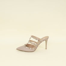 Valentino Poudre Rockstud Caged Mules 39.5
