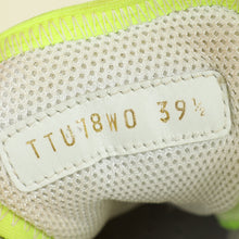 Valentino Neon Yellow Green VLogo Sneakers 39.5