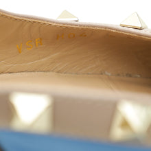 Valentino Blue Rockstud Caged Slingback Pump 39