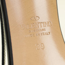 Valentino Black Vlogo Slingback Pump 39