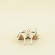 Valentino Light Ivory Vlogo Signature Slingback Pump