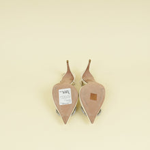 Valentino Light Ivory Vlogo Signature Slingback Pump