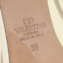 Valentino Light Ivory Vlogo Signature Slingback Pump