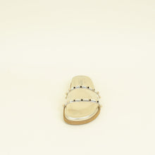 Valentino Metallic Gold Rockstud Flat Slide 39