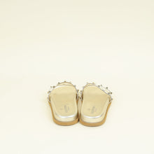 Valentino Metallic Gold Rockstud Flat Slide 39