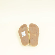 Valentino Metallic Gold Rockstud Flat Slide 39