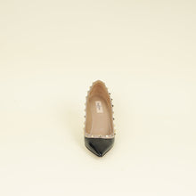 Valentino Black Rockstud Pump 39