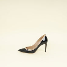 Valentino Black Rockstud Pump 39