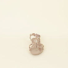 Valentino Nude Rockstud Rubber Flat Sandals 39