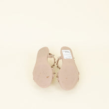 Valentino Nude Rockstud Rubber Flat Sandals 39