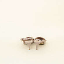 Valentino Poudre Half D'Orsay Slingback Pumps 40.5