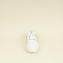 Valentino White Rockstud Untitled Sneaker 40.5