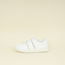 Valentino White Rockstud Untitled Sneaker 40.5