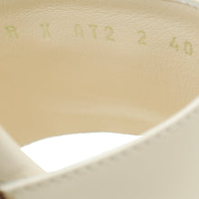 Valentino Cream Vlogo Signature 80 Slide Mules 40