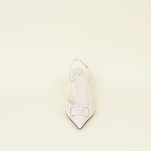 Valentino Ivory VLogo Slingback Pumps 41