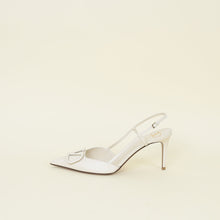 Valentino Ivory VLogo Slingback Pumps 41