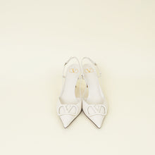 Valentino Ivory VLogo Slingback Pumps 41