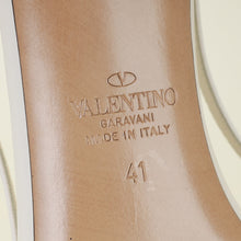 Valentino Ivory VLogo Slingback Pumps 41