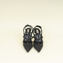 Valentino Black Rockstud 100 Pumps 42
