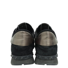 Valentino Black Camouflage Rockrunner Sneakers 45