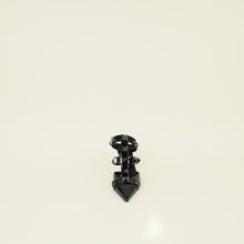 Valentino Black Roman Stud Ankle Strap Pump