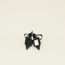 Valentino Black Roman Stud Ankle Strap Pump
