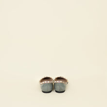 Valentino Bluish Grey Rockstud Ballerina Flats 36