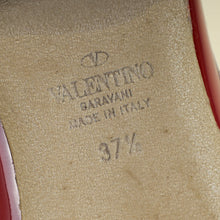 Valentino Red Rockstud Flat Ballerina 37.5